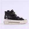 ASH Rainbow Buckle Strap Hi Top Trainer - Rider Black